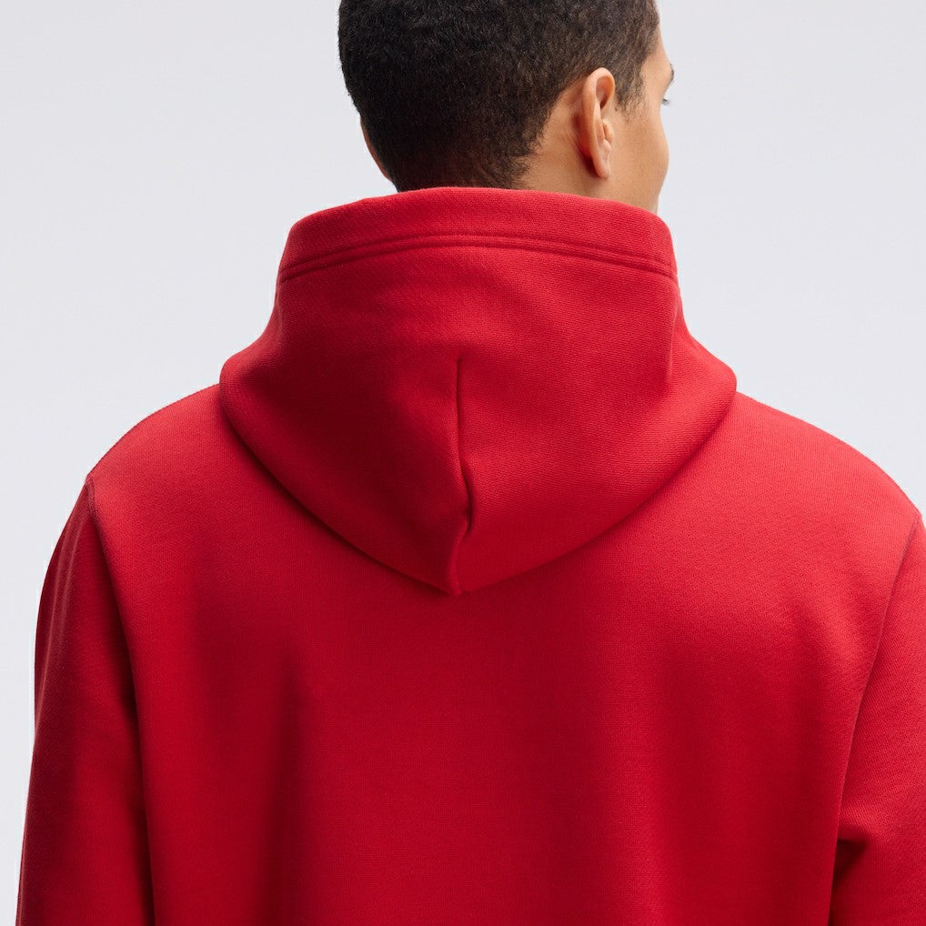 Kansas City Chiefs IconicFleece Flocked Hoodie - Red Hoodies