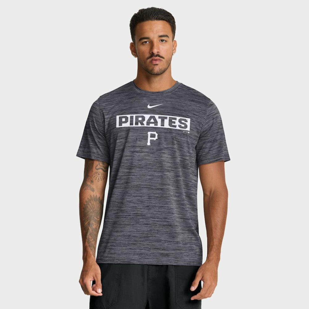 Pittsburgh Pirates Nike Velocity Dri-FIT T-Shirt - Black T-shirts