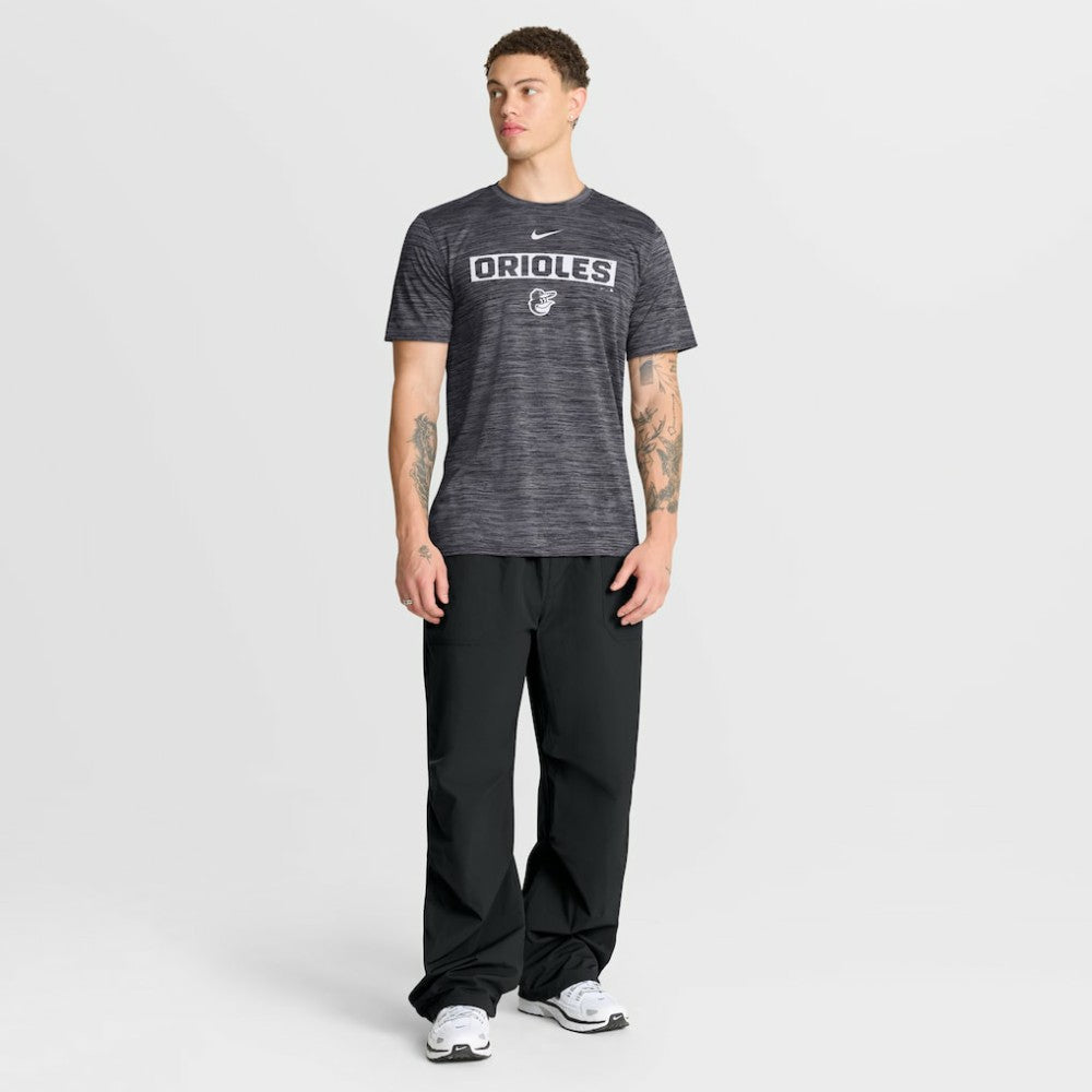 Baltimore Orioles Nike Velocity Dri-FIT T-Shirt - Black T-shirts