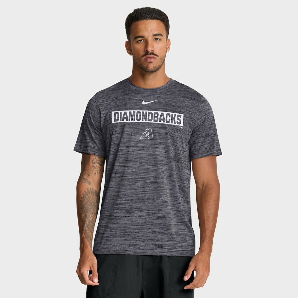 Arizona Diamondbacks Nike Velocity Dri-FIT T-Shirt - Black T-shirts