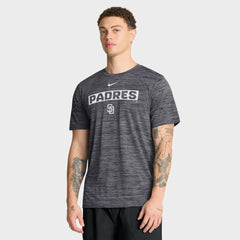 San Diego Padres Nike Velocity Dri-FIT T-Shirt - Black T-shirts