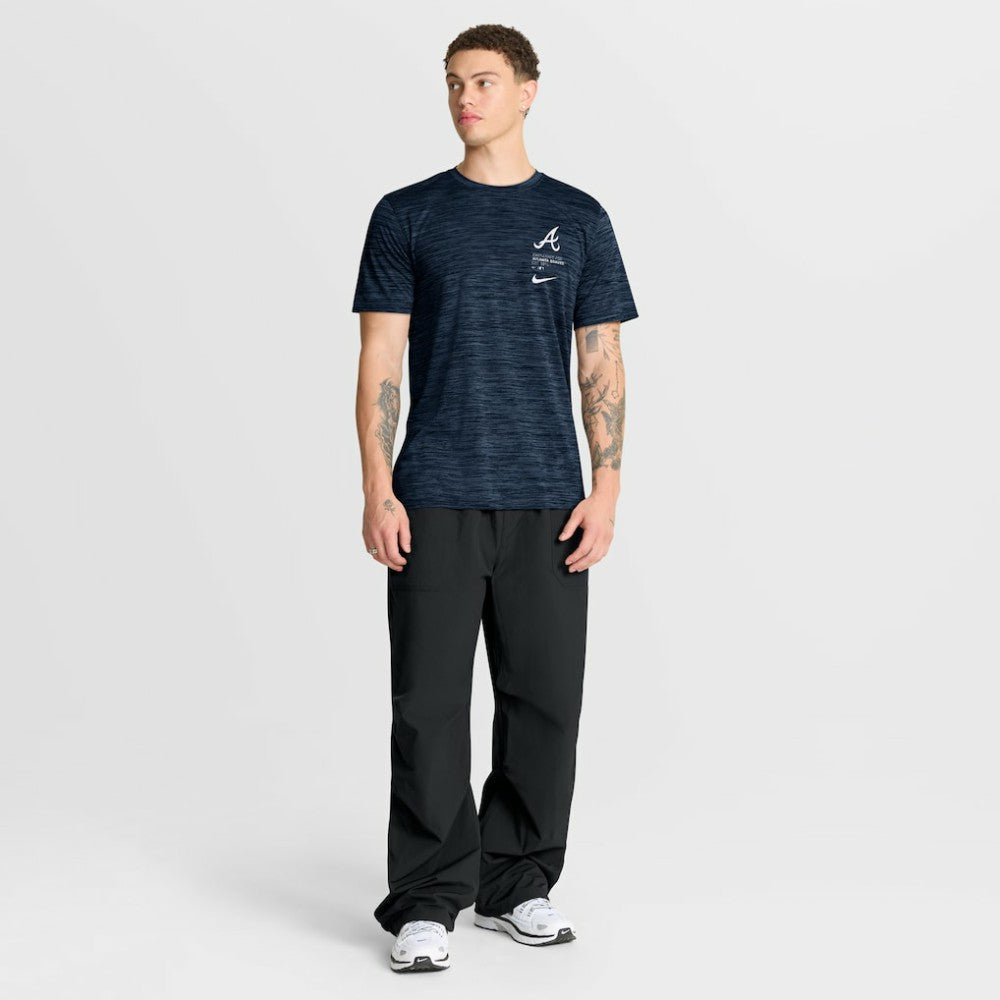Atlanta Braves Nike Velocity Dri-FIT T-Shirt - Navy T-shirts