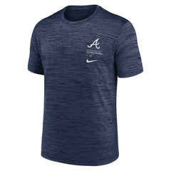 Atlanta Braves Nike Velocity Dri-FIT T-Shirt - Navy T-shirts