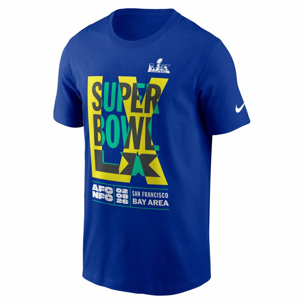 Super Bowl LX Essential T-Shirt - Royal T-shirts