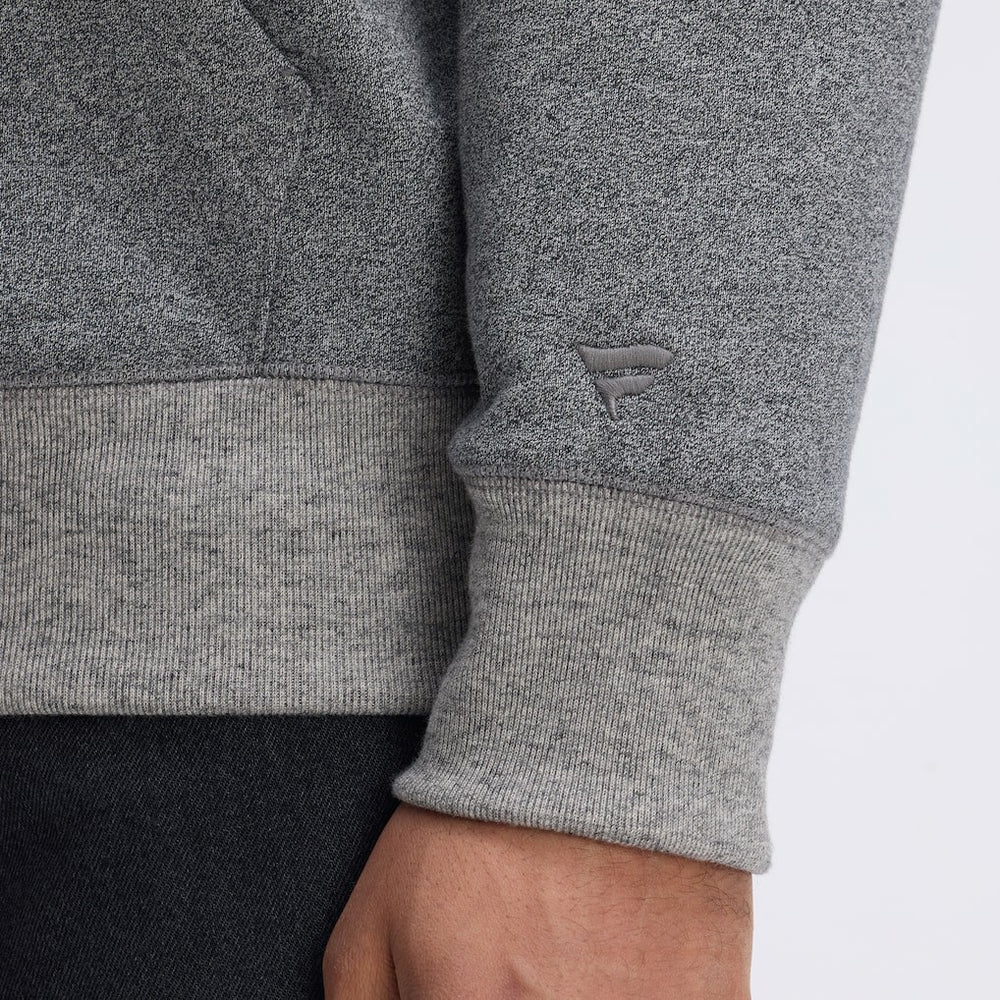 San Francisco 49ers IconicFleece Pocket Sweatshirt - Athletic Heather Gray Sweatshirts