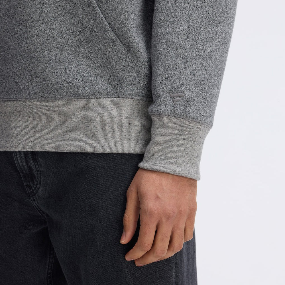 San Francisco 49ers IconicFleece Pocket Sweatshirt - Athletic Heather Gray Sweatshirts
