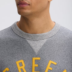 Green Bay Packers IconicFleece Pocket Sweatshirt - Athletic Heather Gray Sweatshirts