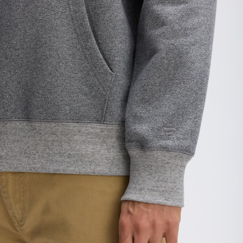 Green Bay Packers IconicFleece Pocket Sweatshirt - Athletic Heather Gray Sweatshirts