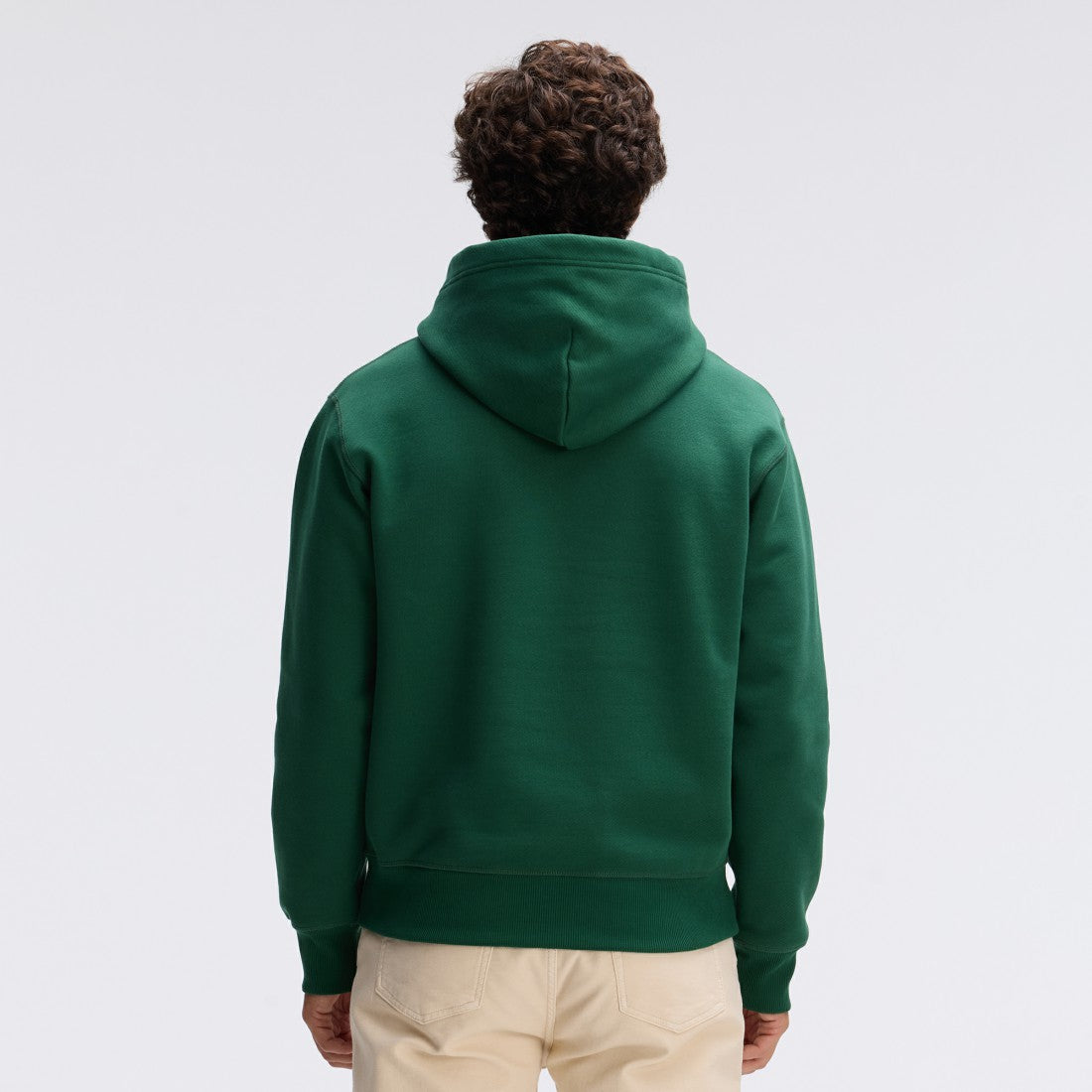 Green Bay Packers IconicFleece Flocked Hoodie - Green Hoodies