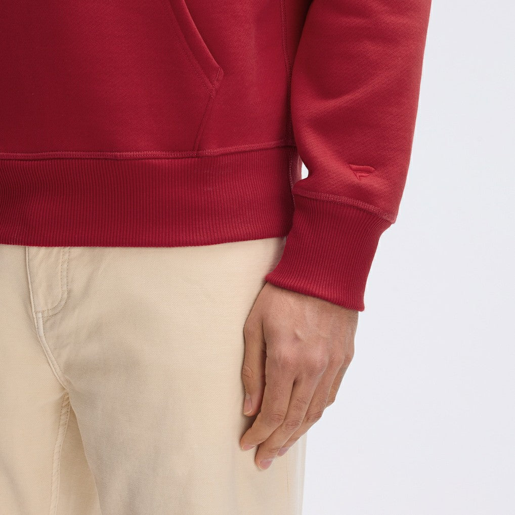Washington Commanders IconicFleece Flocked Hoodie - Burgundy Hoodies