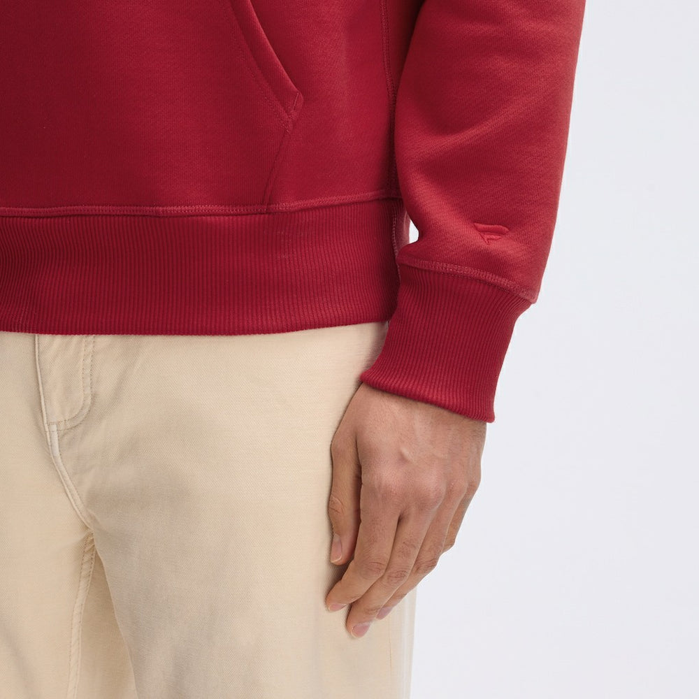 Washington Commanders IconicFleece Flocked Hoodie - Burgundy Hoodies