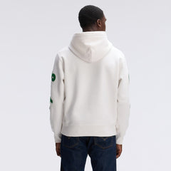 Philadelphia Eagles IconicFleece Letterman Hoodie - Oatmeal Hoodies