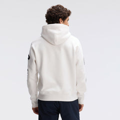 Dallas Cowboys IconicFleece Letterman Hoodie - Oatmeal Hoodies