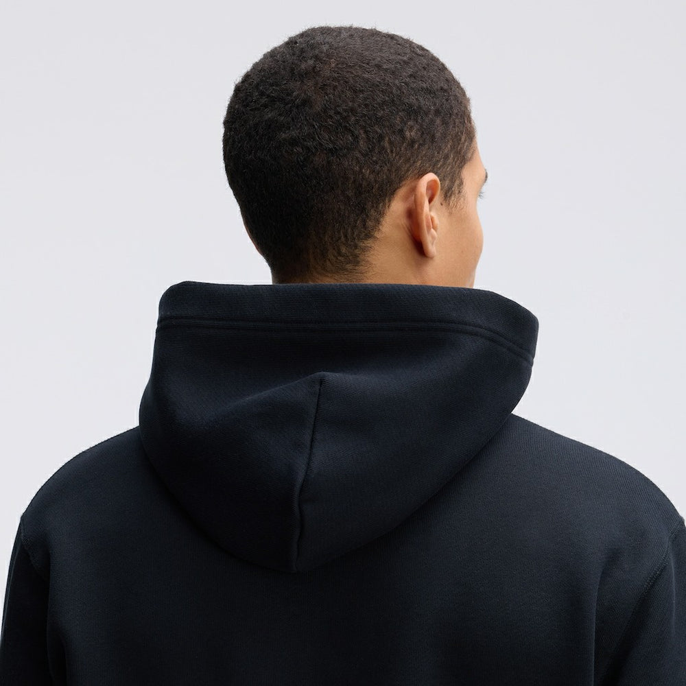Las Vegas Raiders IconicFleece Letterman Hoodie - Black Hoodies