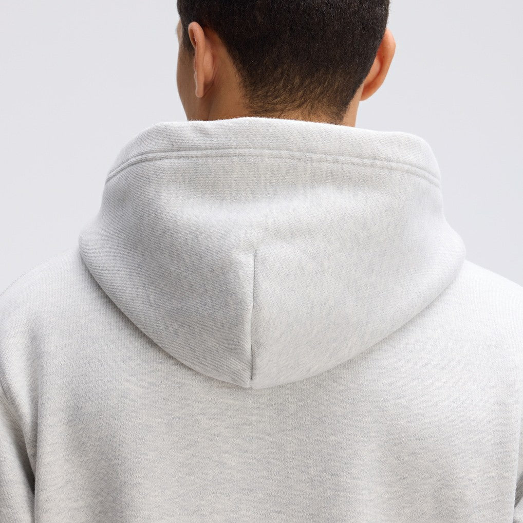 Chicago Bears IconicFleece Letterman Hoodie - Heather Gray Hoodies