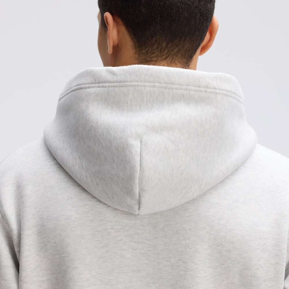 Chicago Bears IconicFleece Letterman Hoodie - Heather Gray Hoodies