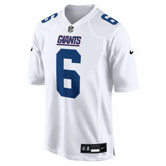 Jaxson Dart New York Giants Fashion Game Jersey - Tundra White Jerseys