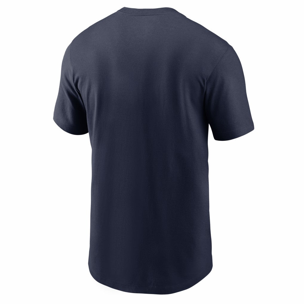 New England Patriots Super Bowl LX Clear Sign T-Shirt - Navy T-shirts