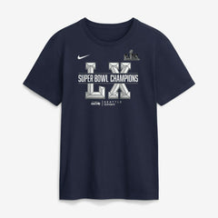 Seattle Seahawks Super Bowl LX Champions Sacrifice T-Shirt - College Navy T-shirts