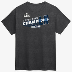 Seattle Seahawks Super Bowl LX Champions Best Teammates Roster T-Shirt - Heather Charcoal T-shirts