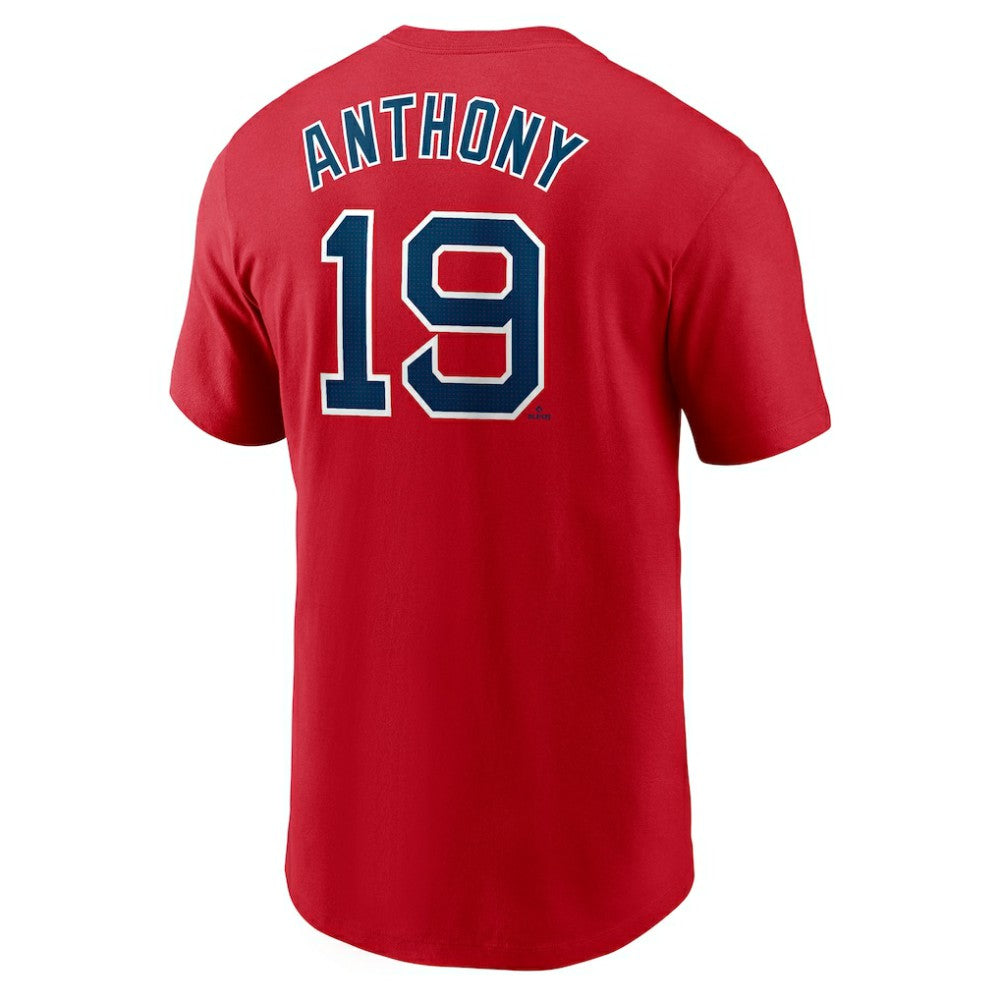 Roman Anthony Boston Red Sox Nike  Fuse Name & Number T-Shirt - Red T-shirts