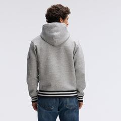 Dallas Cowboys IconicFleece Tipped Hoodie - Heather Gray Hoodies