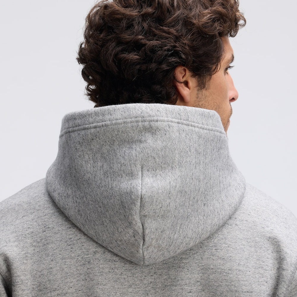 Dallas Cowboys IconicFleece Tipped Hoodie - Heather Gray Hoodies