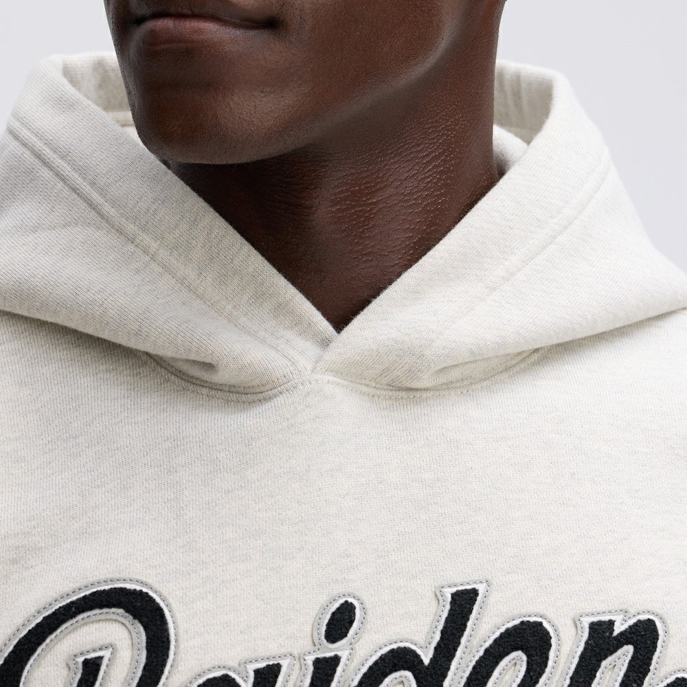 Las Vegas Raiders IconicFleece Tipped Hoodie - Oatmeal Hoodies