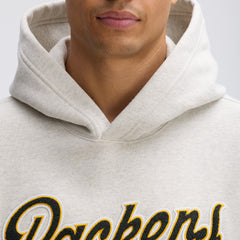 Green Bay Packers IconicFleece Tipped Hoodie - Oatmeal Hoodies