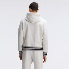 Buffalo Bills IconicFleece Tipped Hoodie - Heather Gray Hoodies