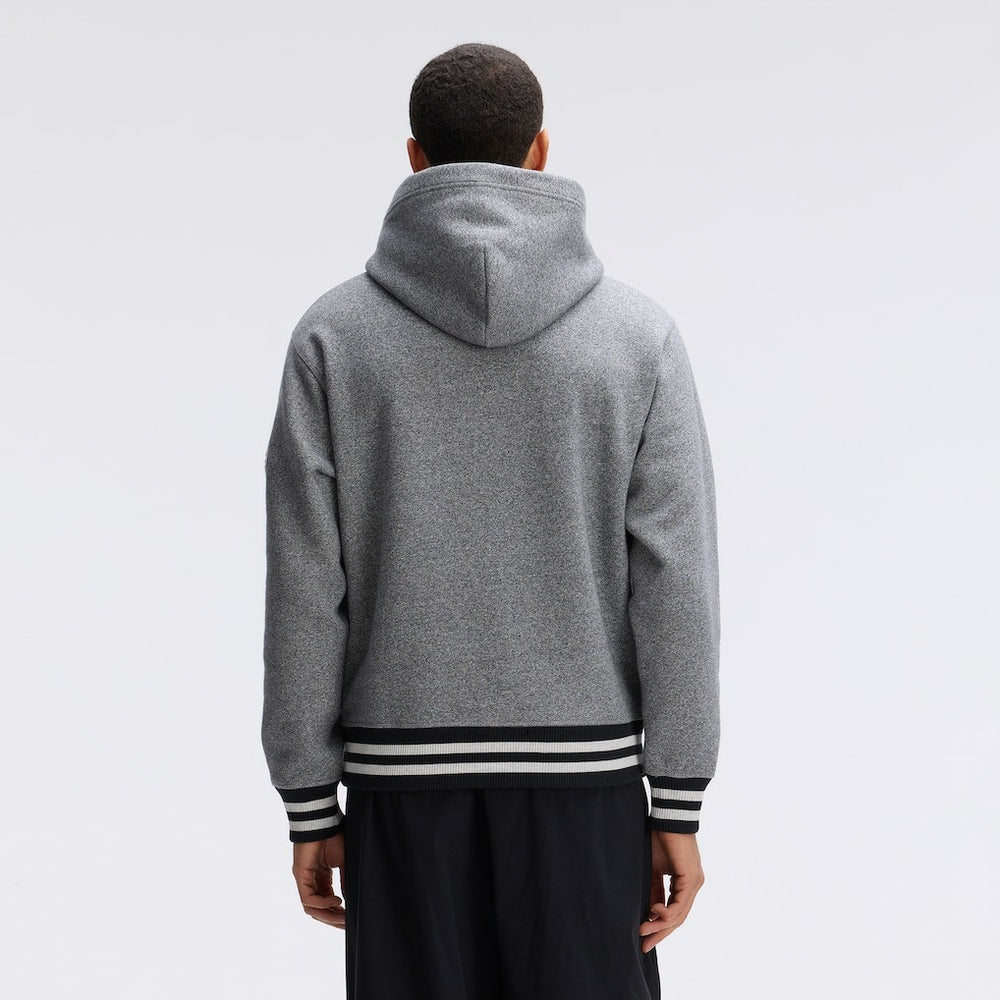 Chicago Bears IconicFleece Tipped Hoodie - Athletic Heather Gray Hoodies