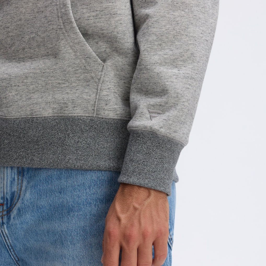 Baltimore Ravens IconicFleece Pocket Sweatshirt - Heather Gray Sweatshirts