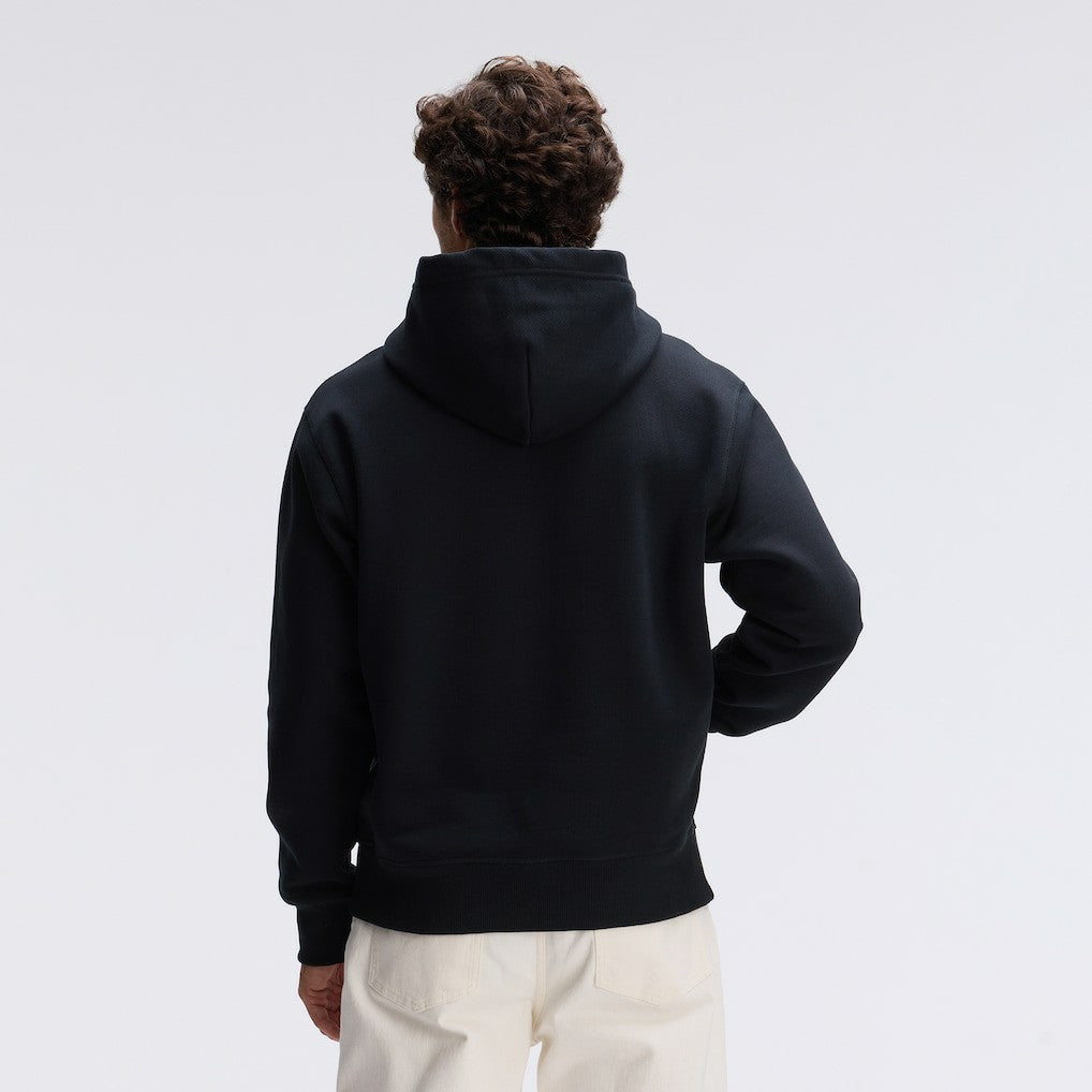 Baltimore Ravens IconicFleece Flocked Hoodie - Black Hoodies