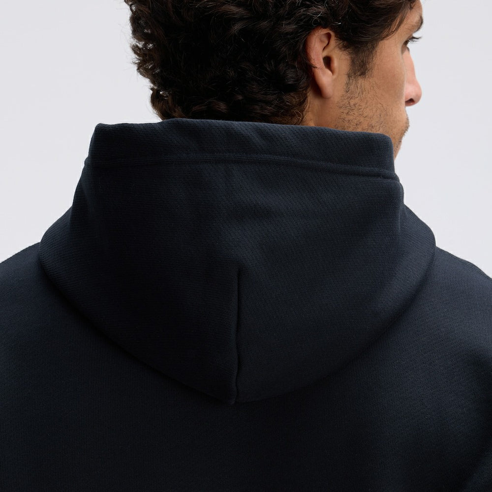 Baltimore Ravens IconicFleece Flocked Hoodie - Black Hoodies
