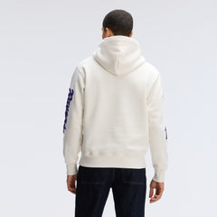 Baltimore Ravens IconicFleece Letterman Hoodie - Oatmeal Hoodies