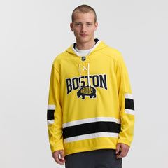 Boston Bruins Fanatics 2026 NHL Stadium Series Lace Up Hoodie - Gold | US 2001695423