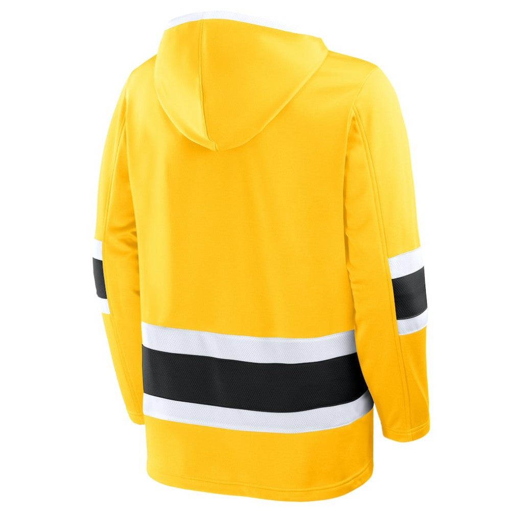 Boston Bruins Fanatics 2026 NHL Stadium Series Lace Up Hoodie - Gold | US 2001695423