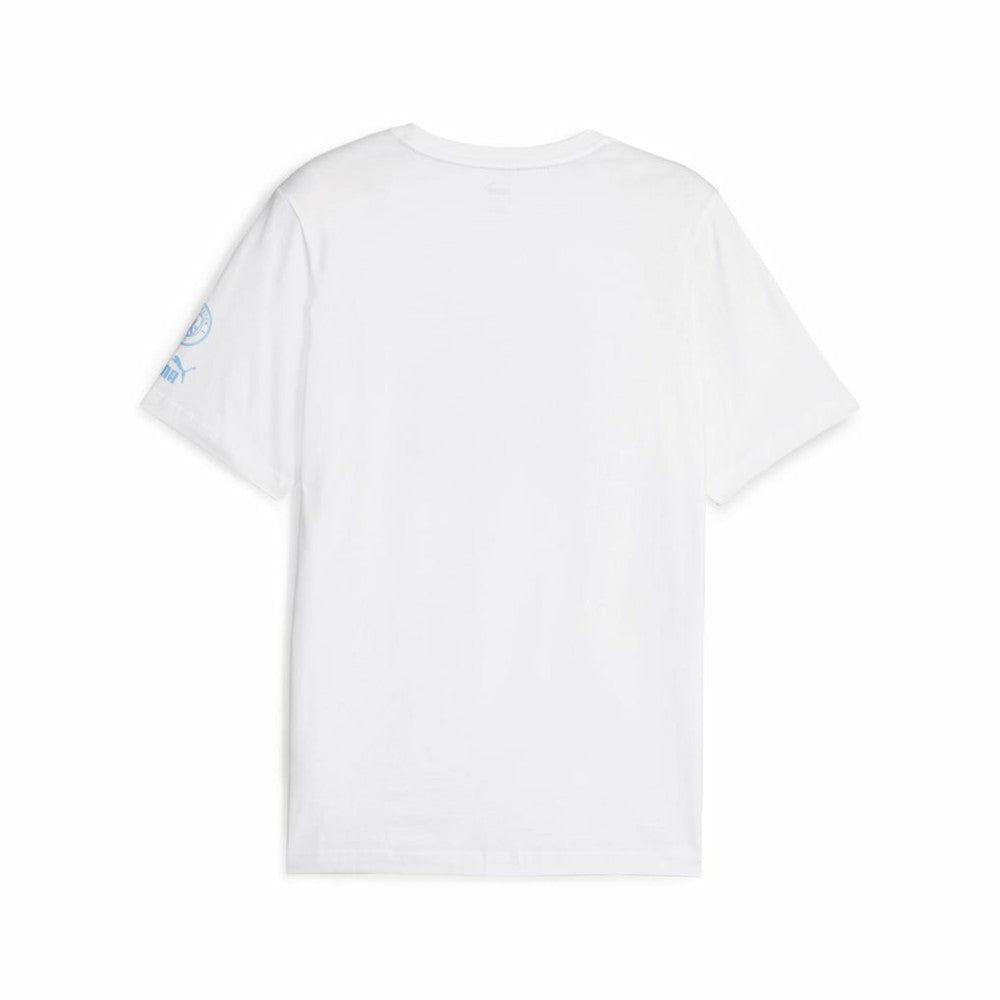 Manchester City FtblCore Graphic T-Shirt White - Puma discount