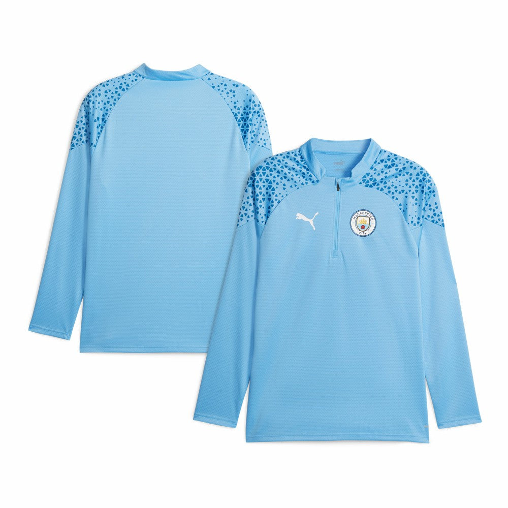 Manchester City 2023/24 Quarter-Zip Training Top Sky Blue - Puma for sale