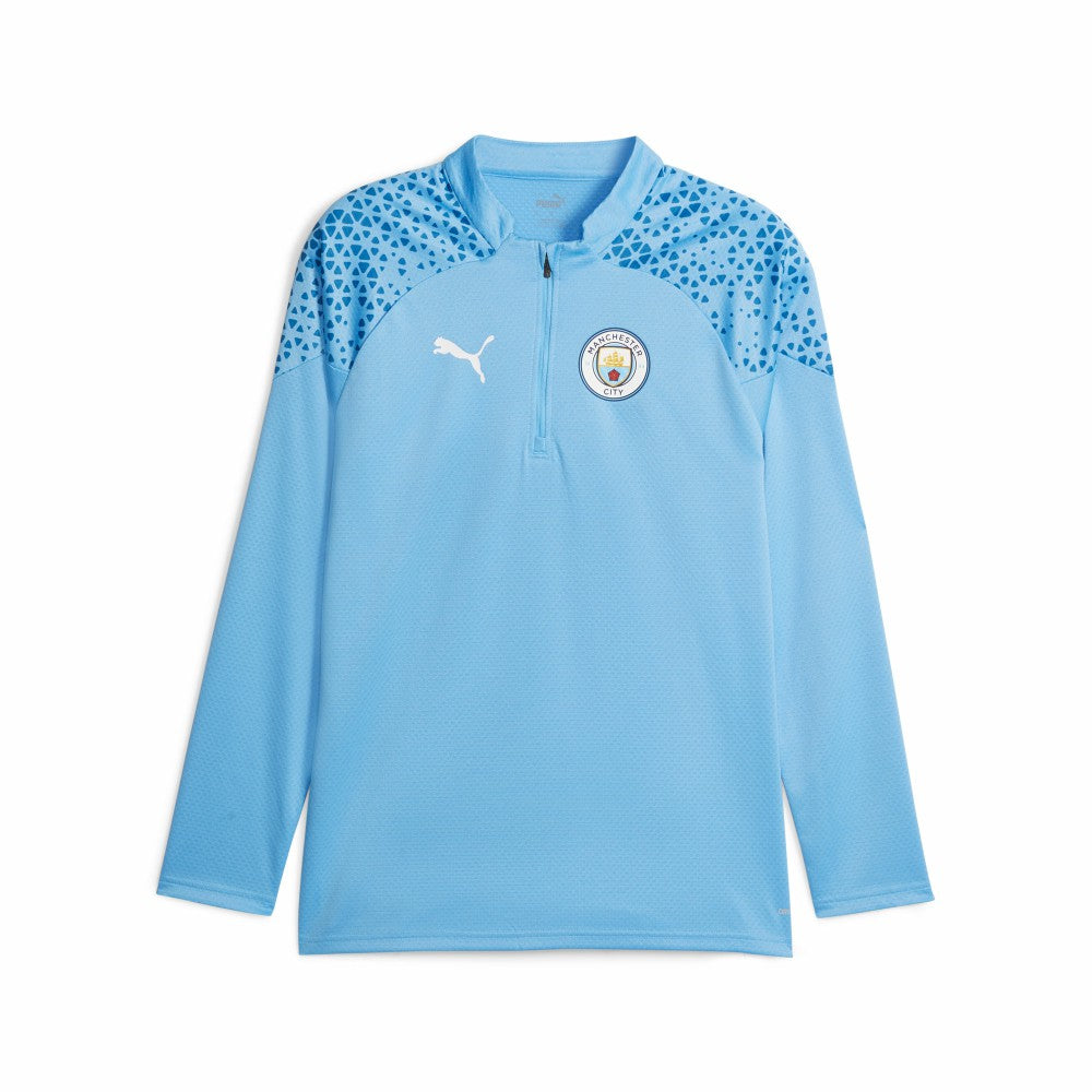 Manchester City 2023/24 Quarter-Zip Training Top Sky Blue - Puma for sale