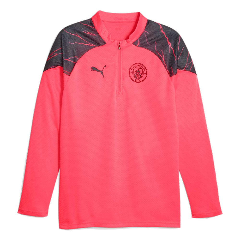 Manchester City 2023/24 Quarter-Zip Training Top Red - Puma for sale