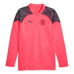 Manchester City 2023/24 Quarter-Zip Training Top Red - Puma for sale