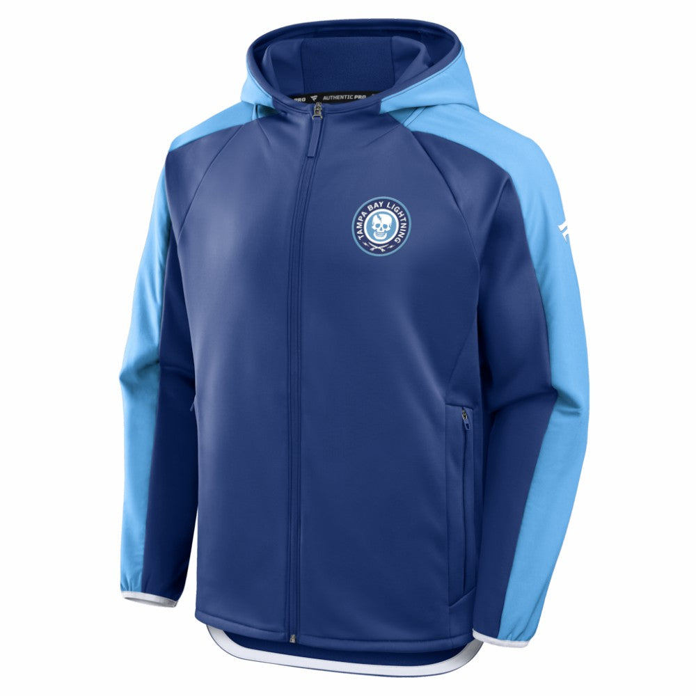 Tampa Bay Lightning Fanatics 2026 NHL Stadium Series Authentic Pro Full-Zip Jacket - Blue | US 2001707525