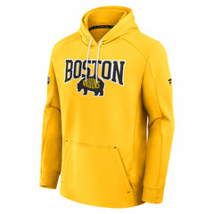 Boston Bruins Fanatics 2026 NHL Stadium Series Authentic Pro Pullover Hoodie - Gold | US 2001708137