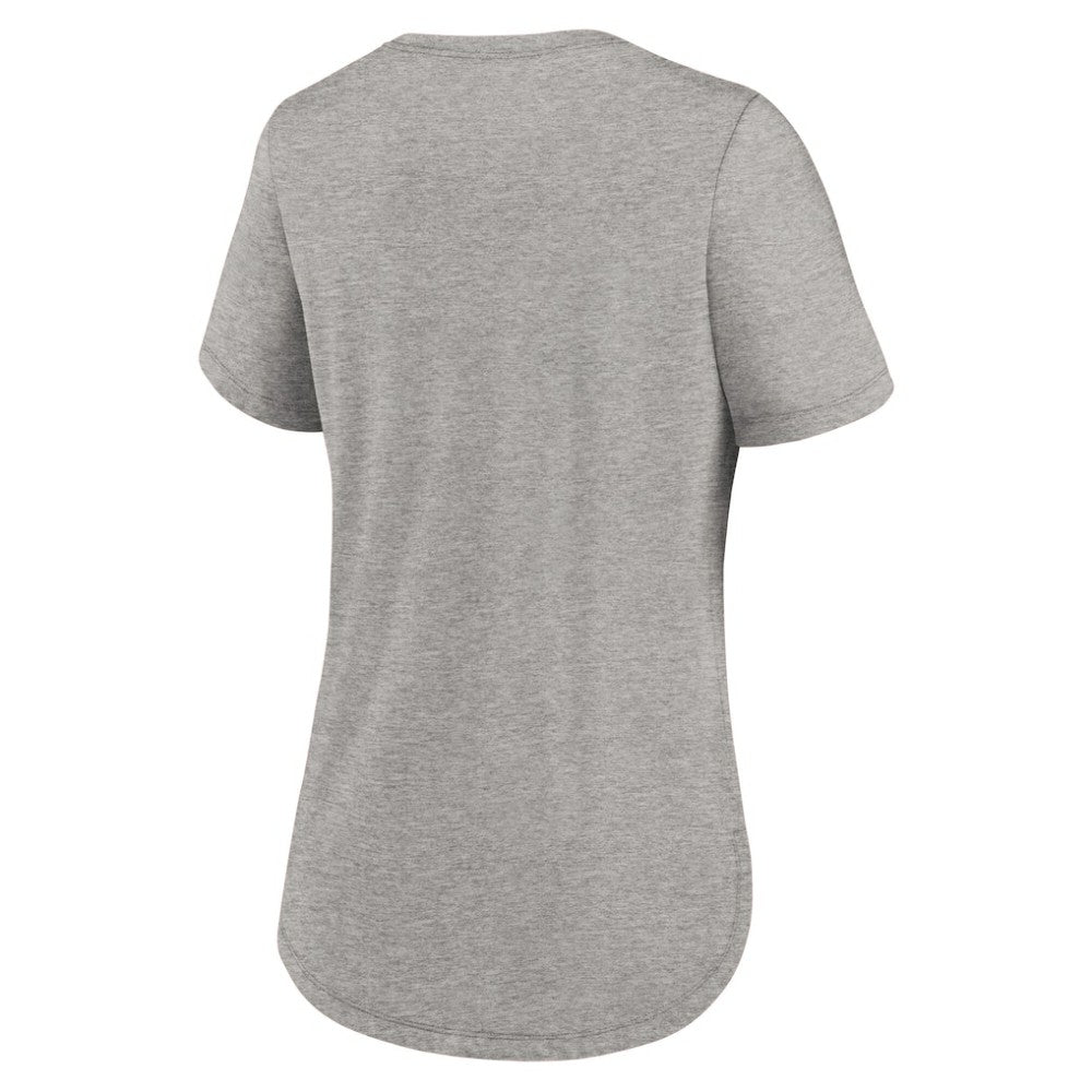 MLB All-Star Nike Women's 2026 MLB All-Star Game Wordmark Tri-Blend T-Shirt - Heather Gray T-shirts