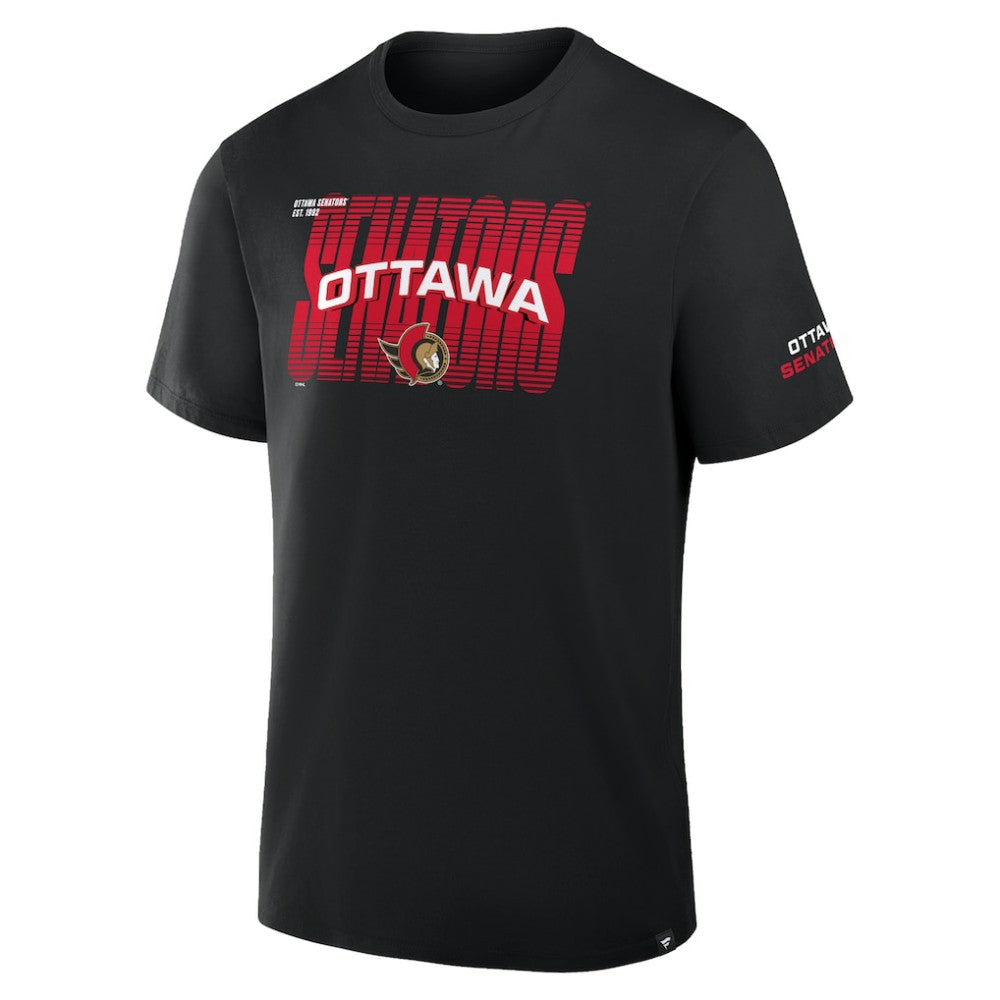 Ottawa Senators Fanatics Team Vision Legacy T-Shirt - Black | US 2001708556