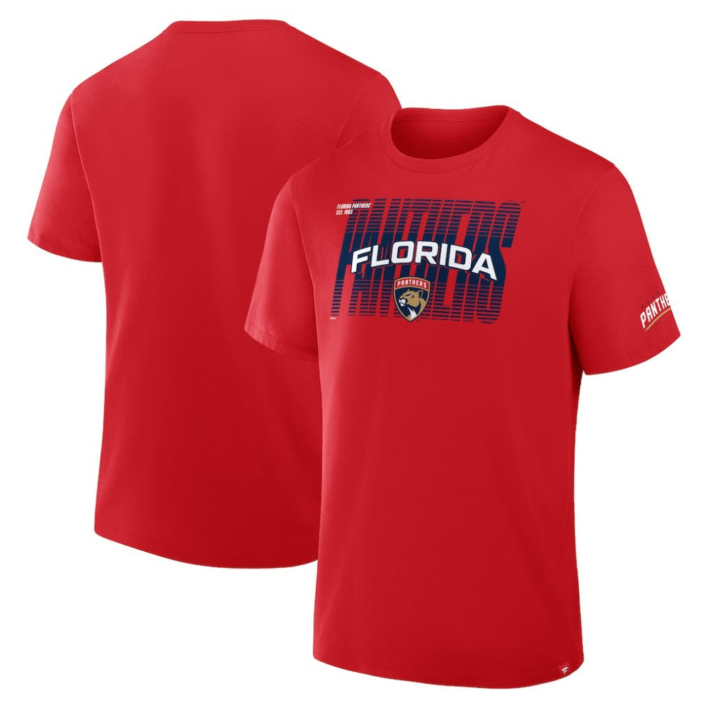 Florida Panthers Fanatics Team Vision Legacy T-Shirt - Red | US 2001708564