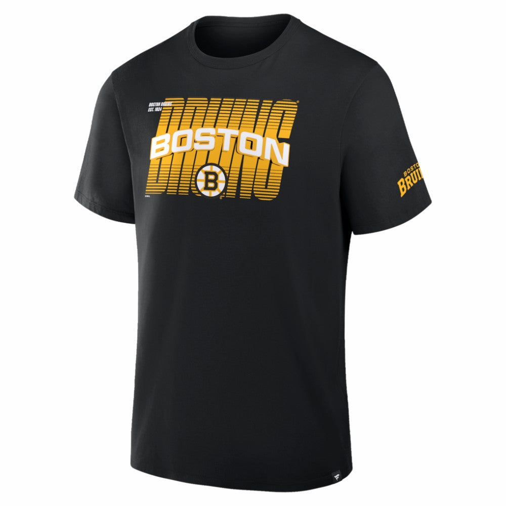 Boston Bruins Fanatics Team Vision Legacy T-Shirt - Black | US 2001708574