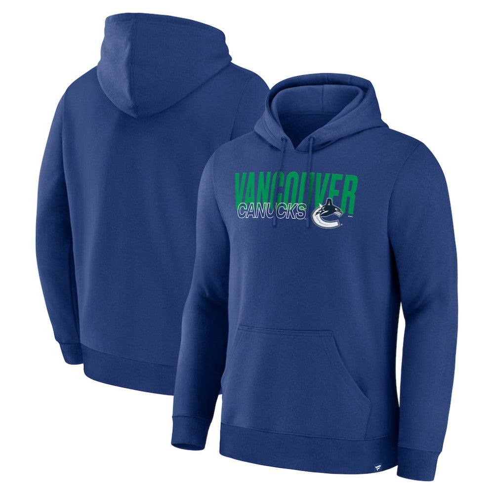 Vancouver Canucks Fanatics Net Minder Legacy Hoodie - Blue | US 2001708675