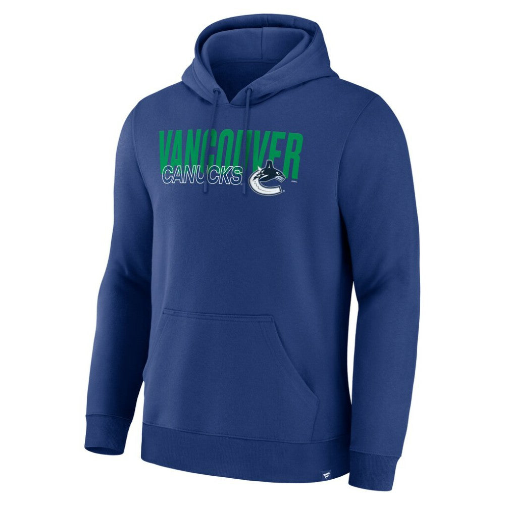 Vancouver Canucks Fanatics Net Minder Legacy Hoodie - Blue | US 2001708675